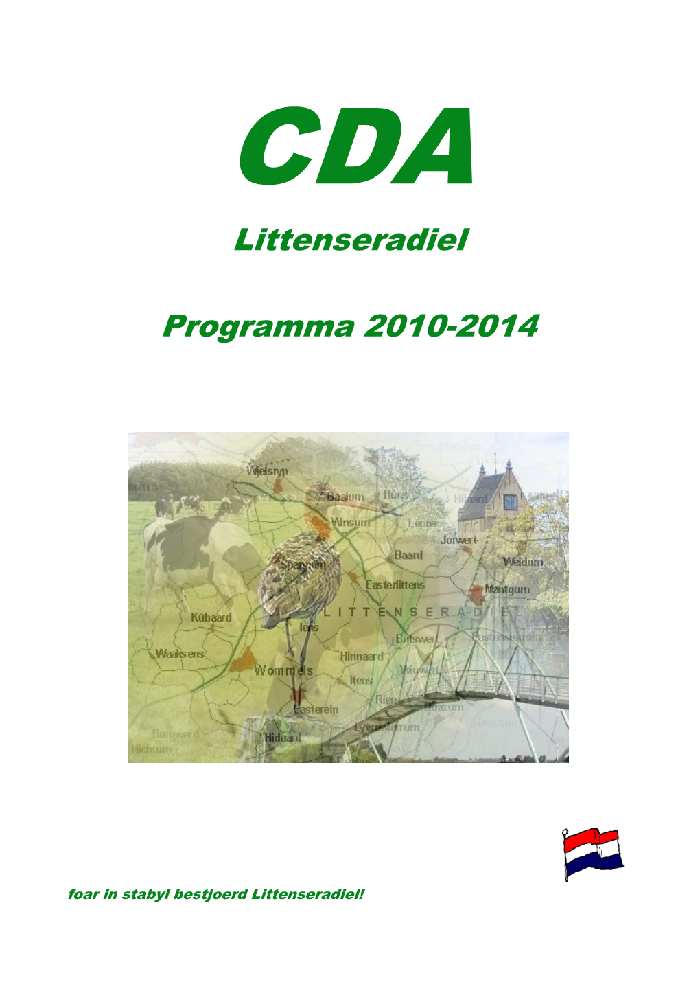 Littenseradiel Programma 2010-2014