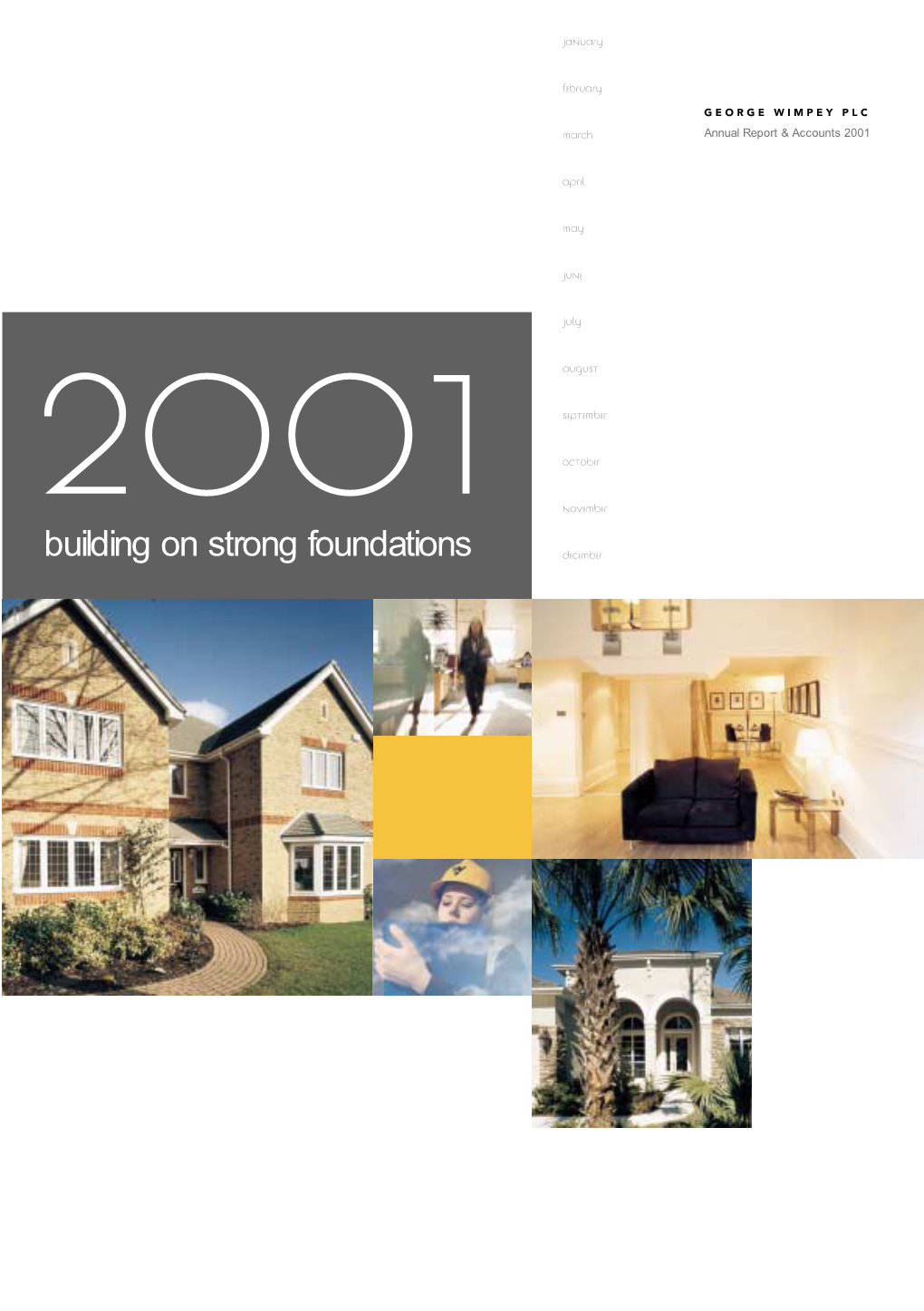 Building on Strong Foundations 2001 December 1 WP066 AR 2001 COVER V3 Tp 6/3/02 2:33 Pm Page FC2