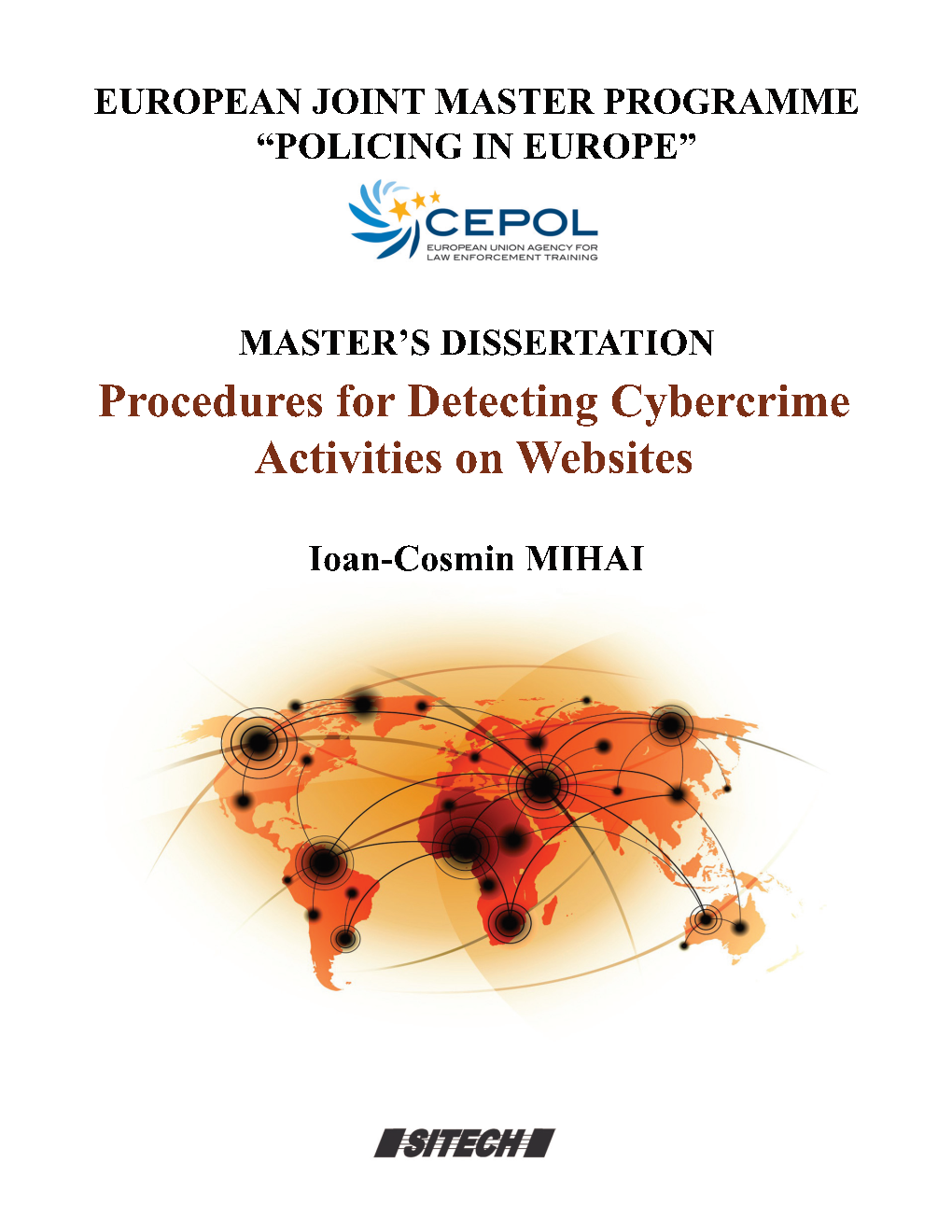 Procedures for Detecting Cybercrime Activities on Websites