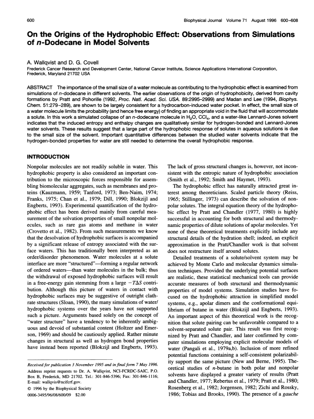 On the Origins of the Hydrophobic Effect: Observations from Simulations of N-Dodecane in Model Solvents