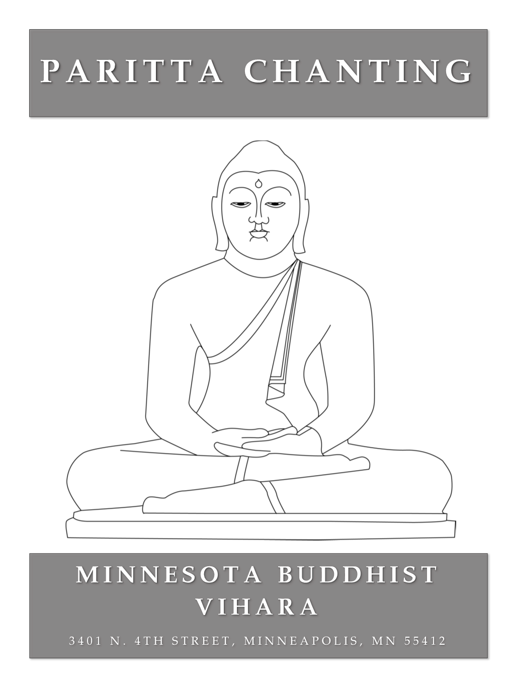 Monthly Pirith CHANTING BOOK