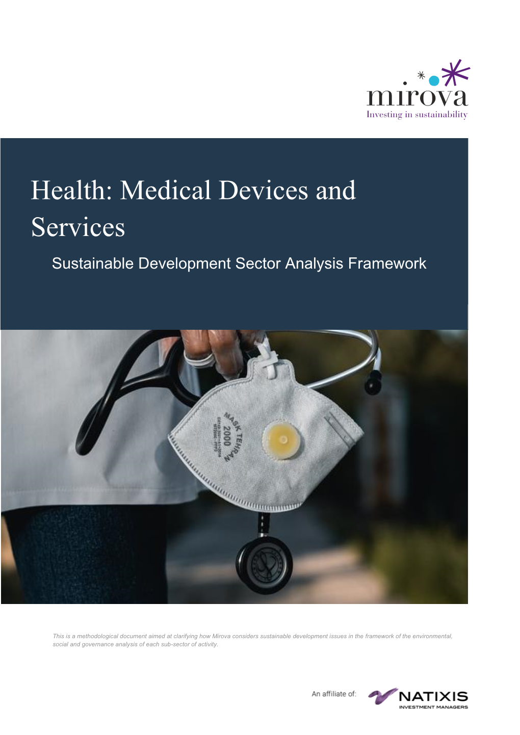 Health: Medical Devices and Services Sustainable Development Sector Analysis Framework