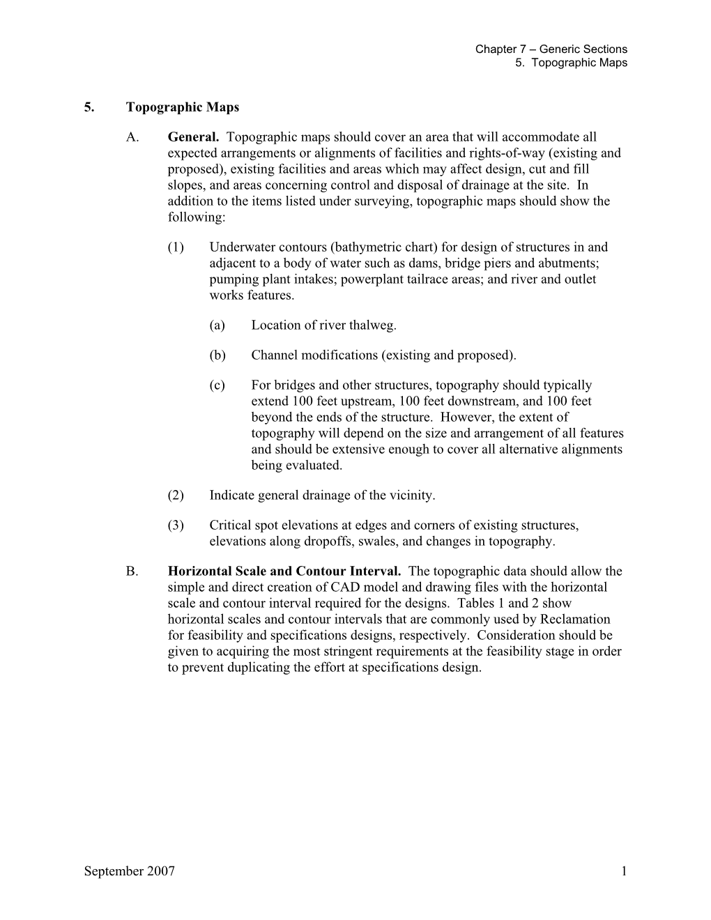 Chapter 7 – Generic Sections 5. Topographic Maps