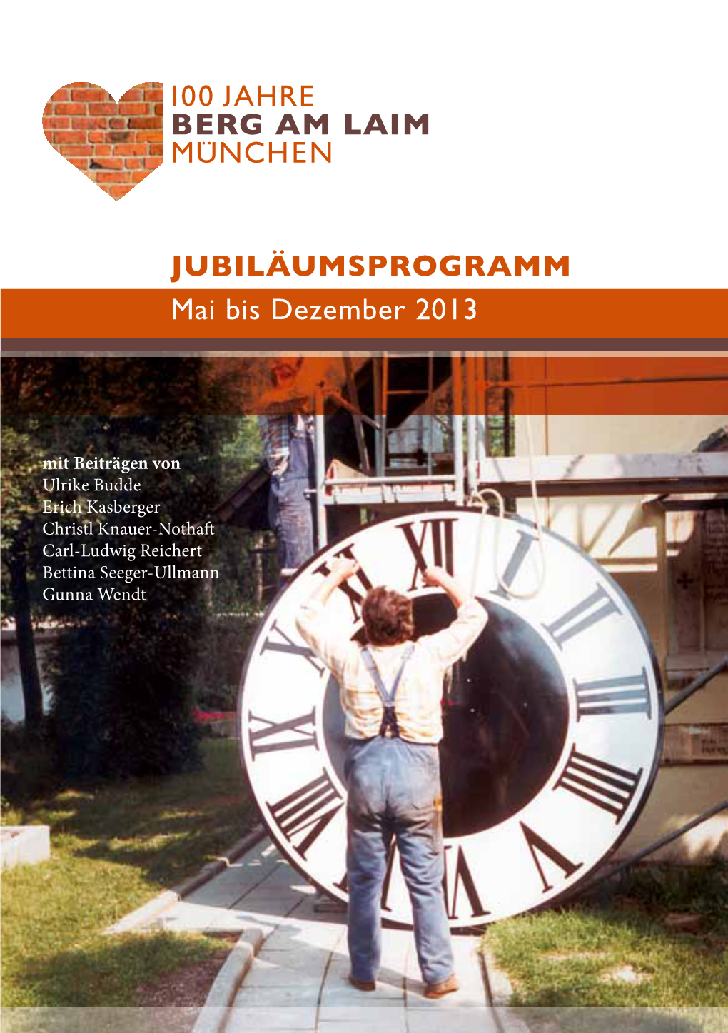 Jubiläumsprogramm Mai Bis Dezember 2013