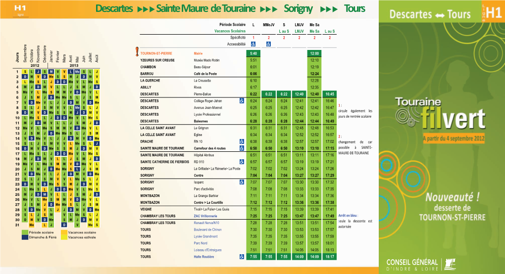 Descartes Sainte Maure De Touraine Sorigny Tours