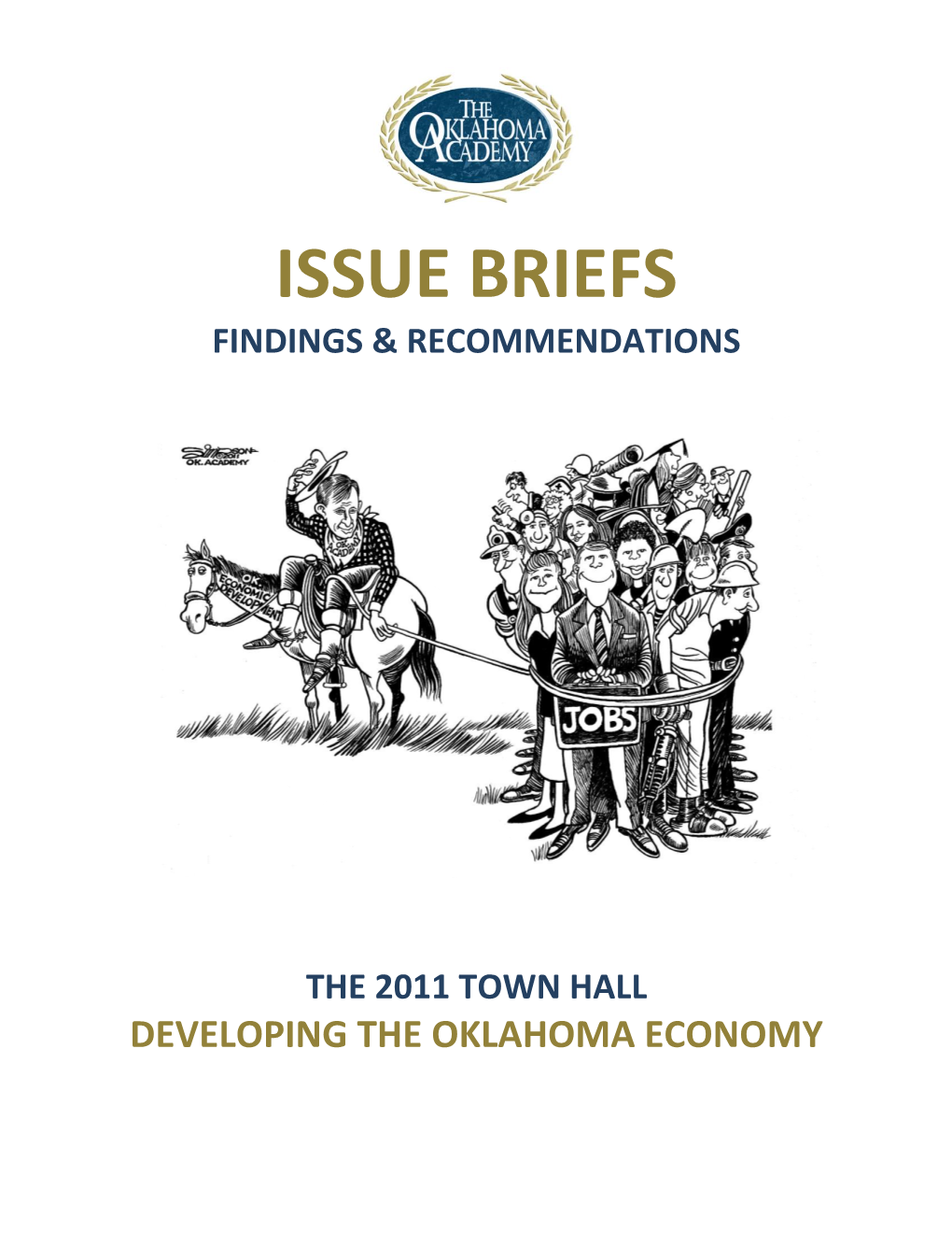 Issue Briefs Findings & Recommendations