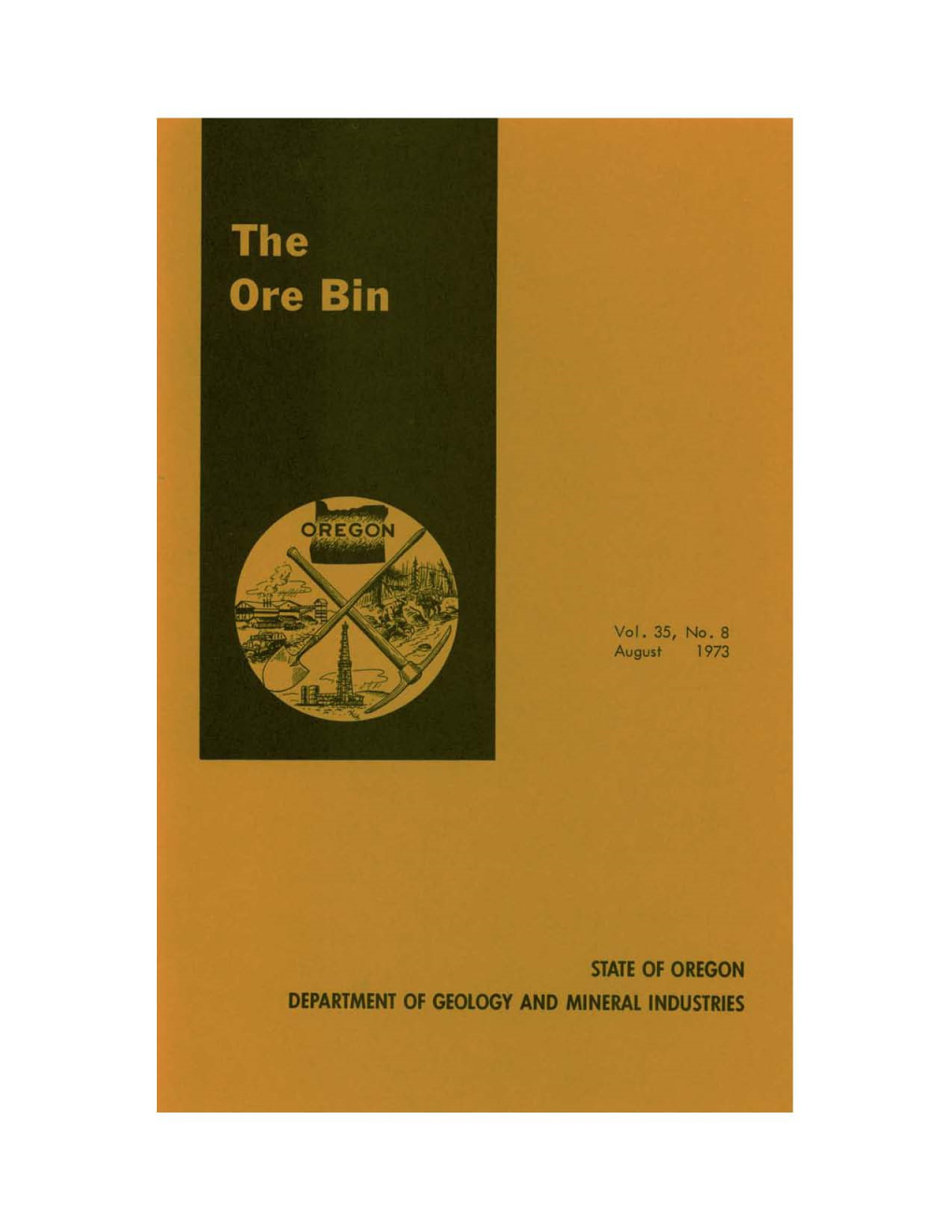 Ore Bin / Oregon Geology Magazine / Journal