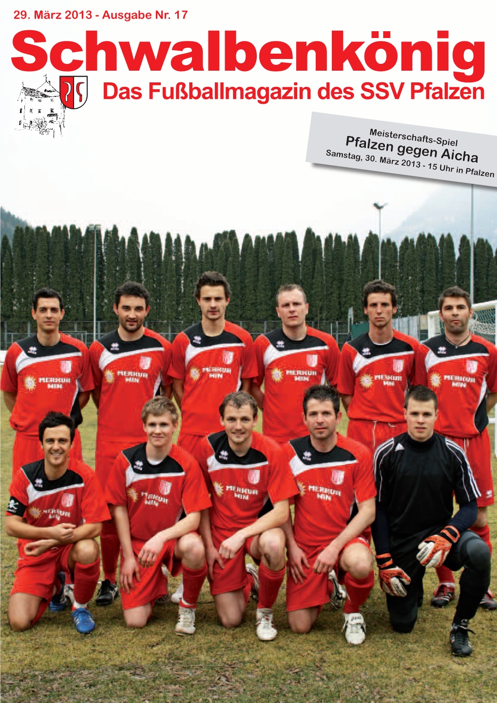 Schwalbenkönig Das Fußballmagazin Des SSV Pfalzen