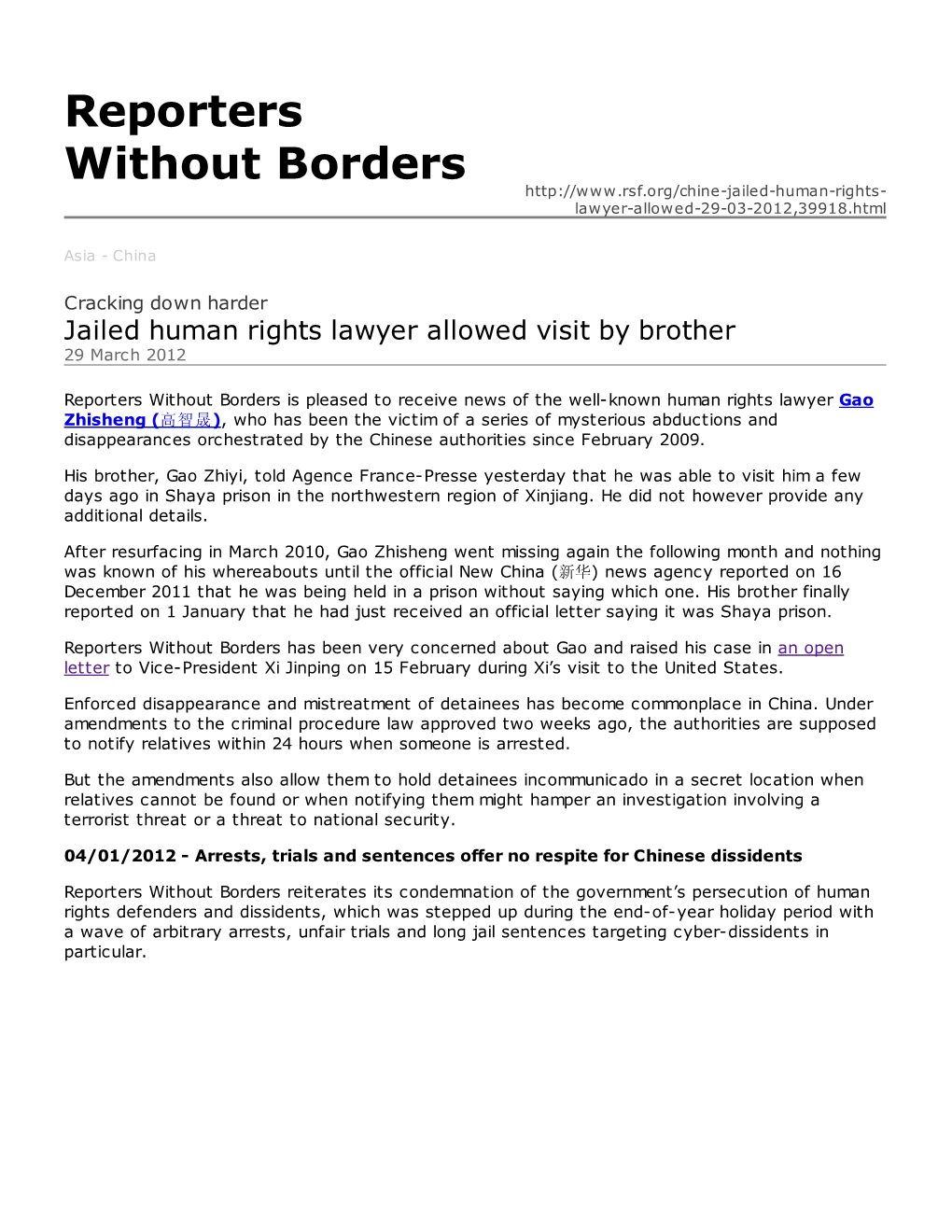 Reporters Without Borders Lawyer-Allowed-29-03-2012,39918.Html