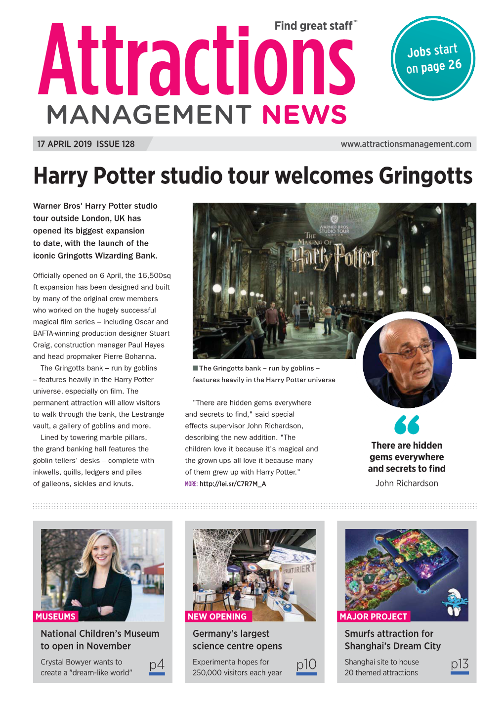 Attractions Management News 17Th April 2019 Issue