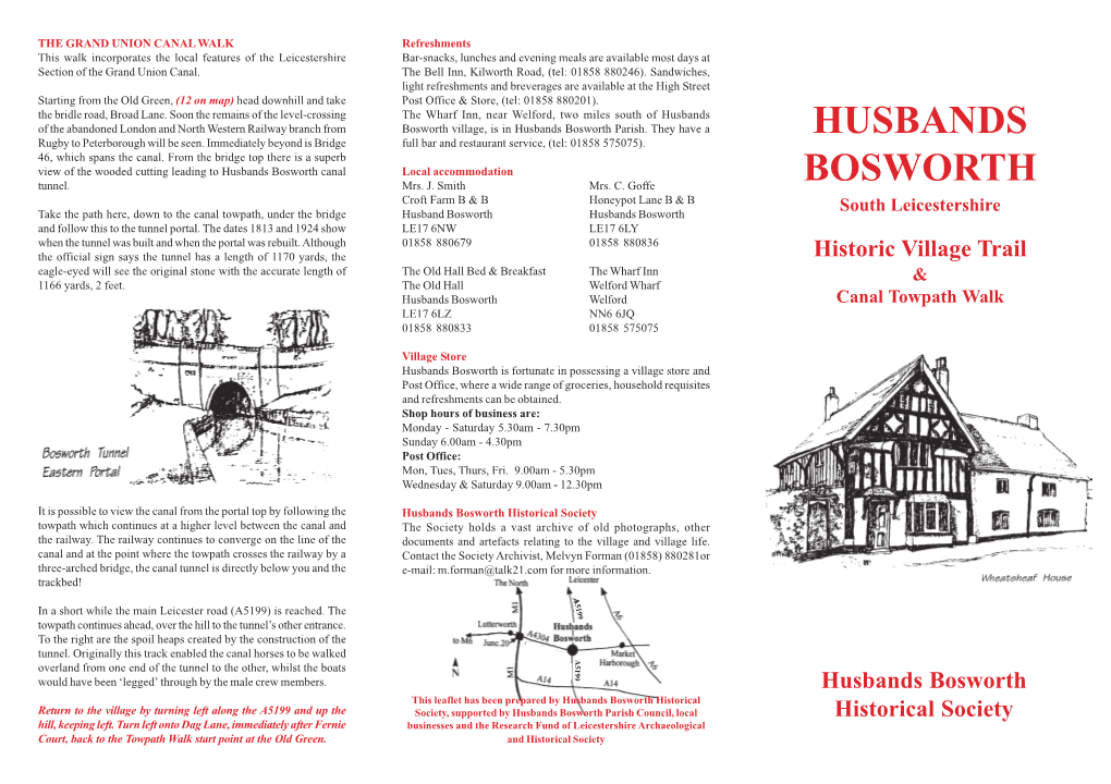 Husbands Bosworth Village Trail