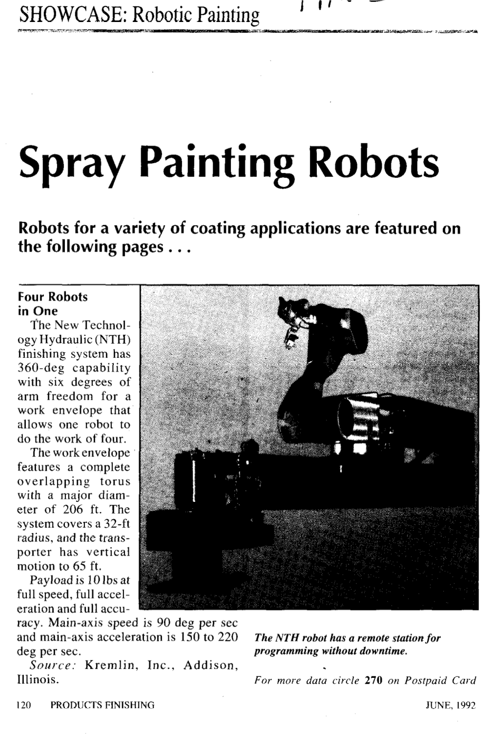 Spray Painting Robots