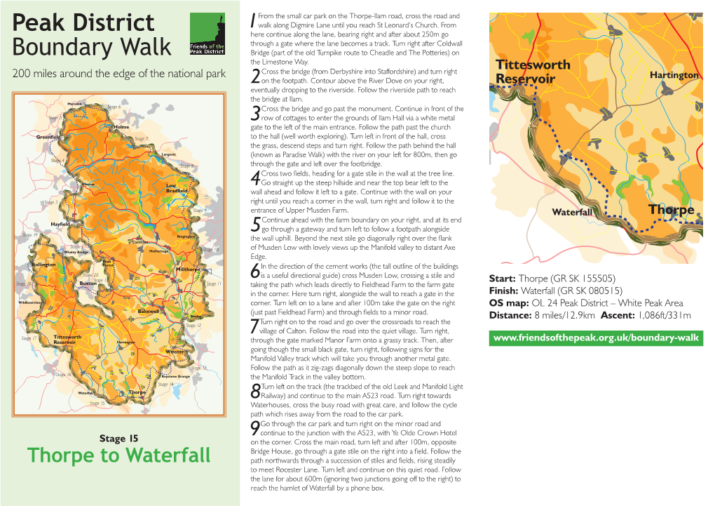 Peak District Boundary Walk