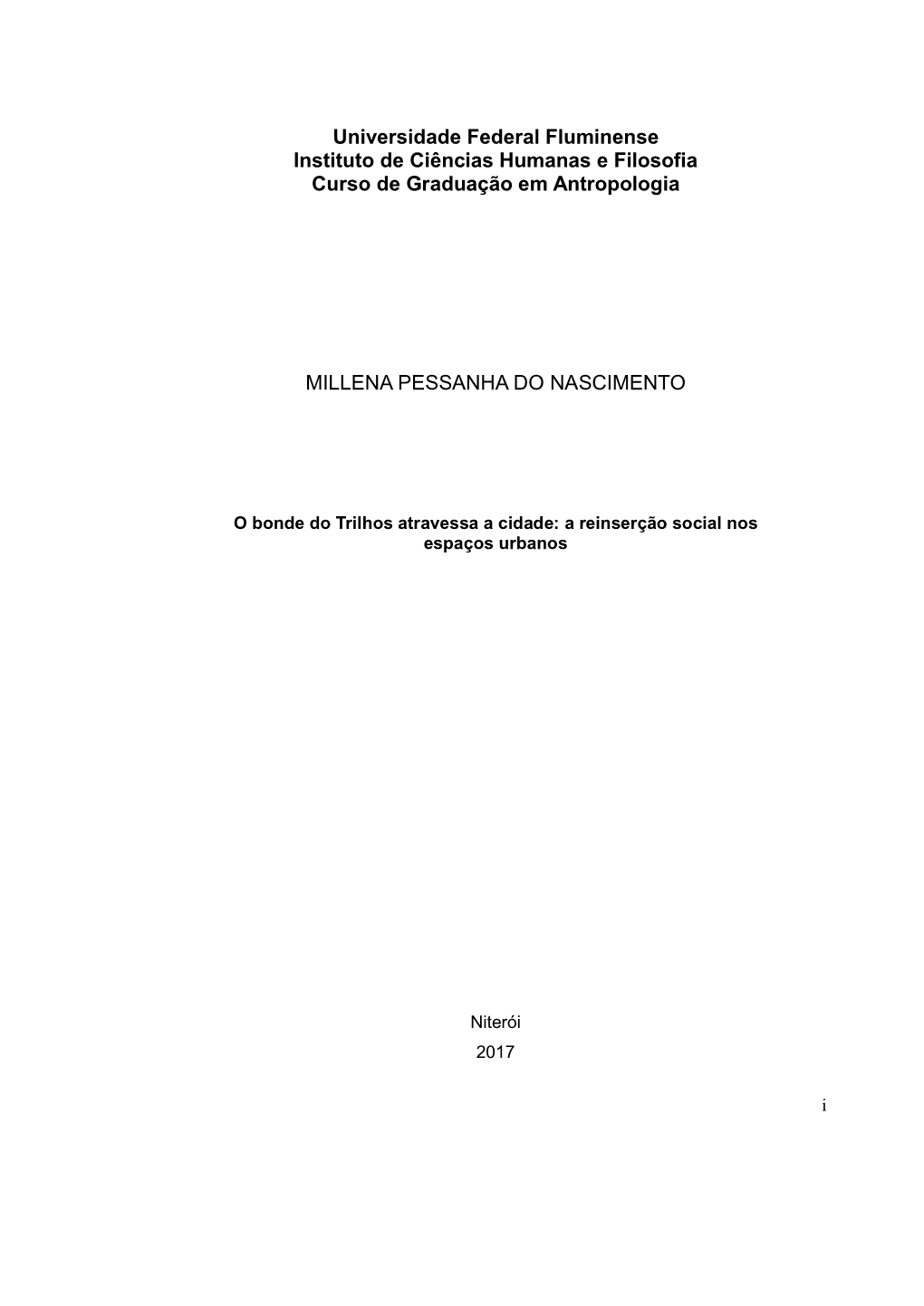 Monografia -O Bonde De Trilhos Atravessa a Cidade.Pdf