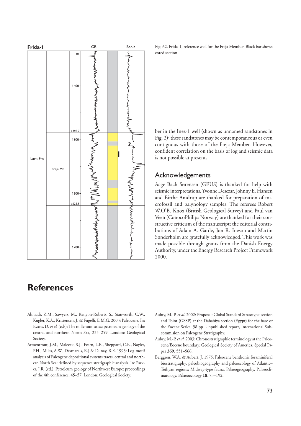 Geological Survey of Denmark and Greenland Bulletin 12, 73-77