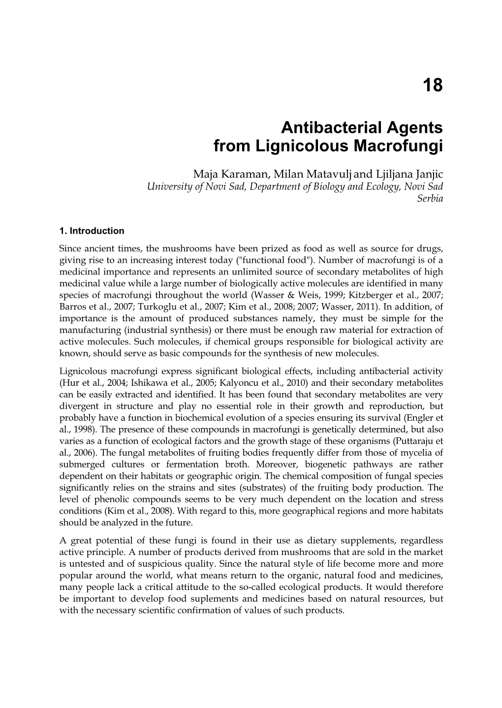 Antibacterial Agents from Lignicolous Macrofungi