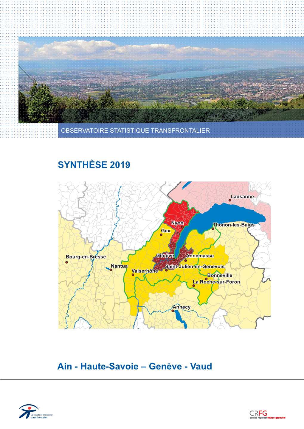 Observatoire Statistique Transfrontalier, Synthèse 2019