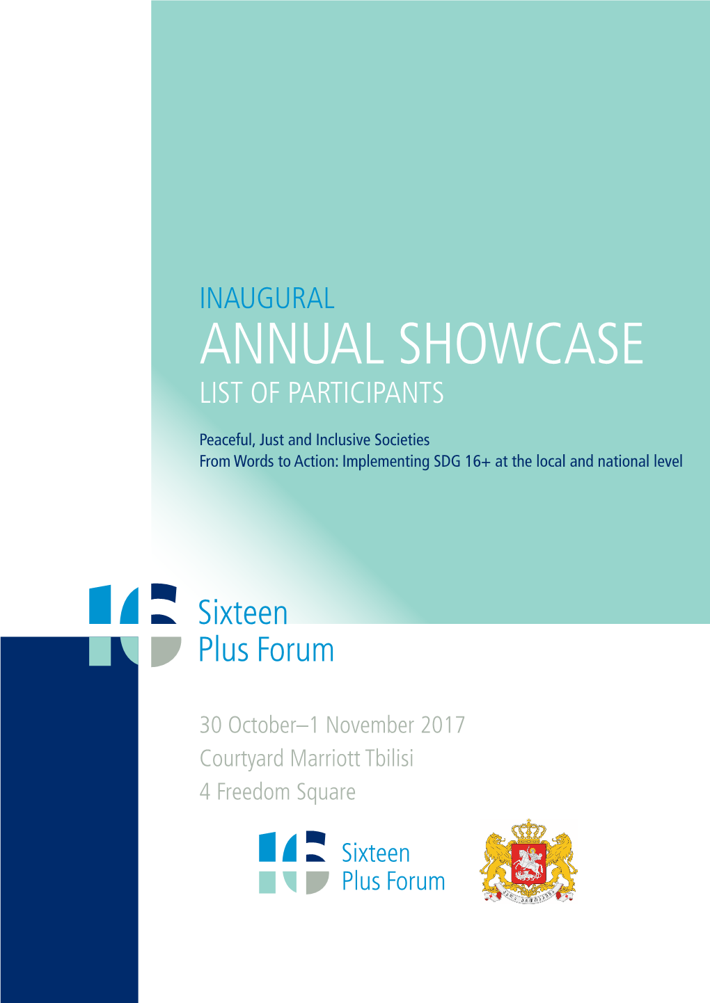 Annual Showcase List of Participants