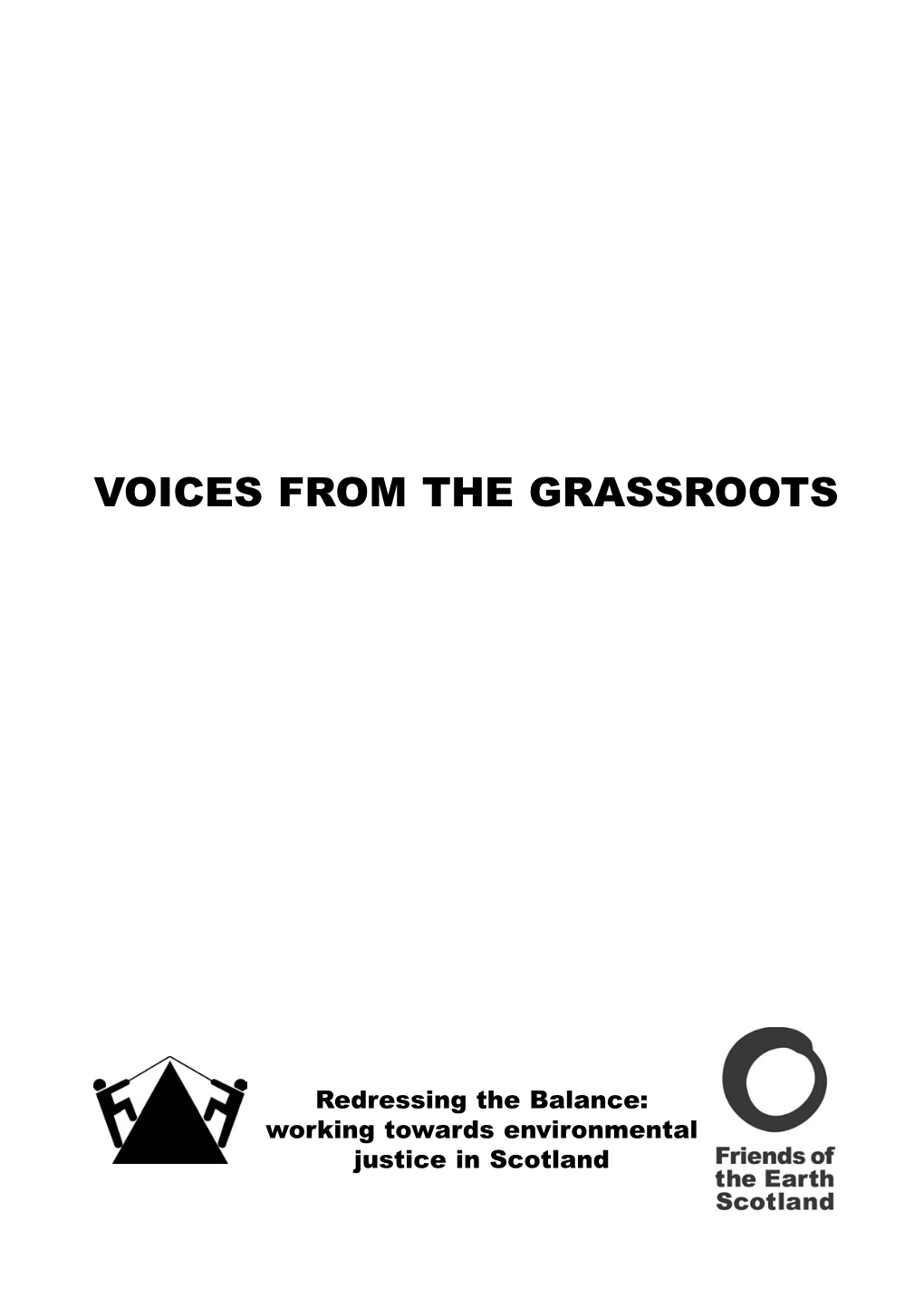 Voices from the Grassroots