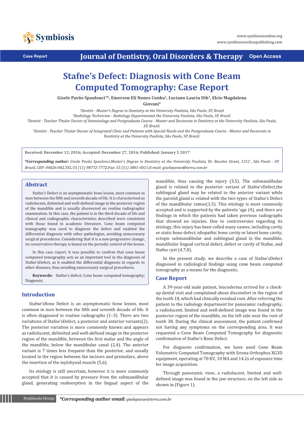 Diagnosis with Cone Beam Computed Tomography