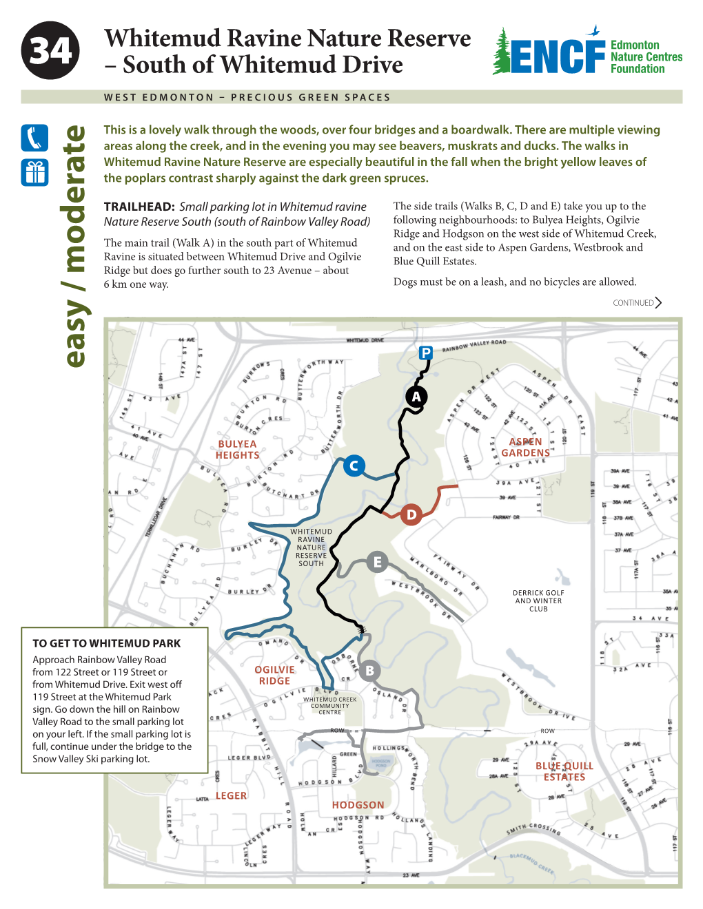 Whitemud Ravine Nature Reserve 34 – South of Whitemud Drive