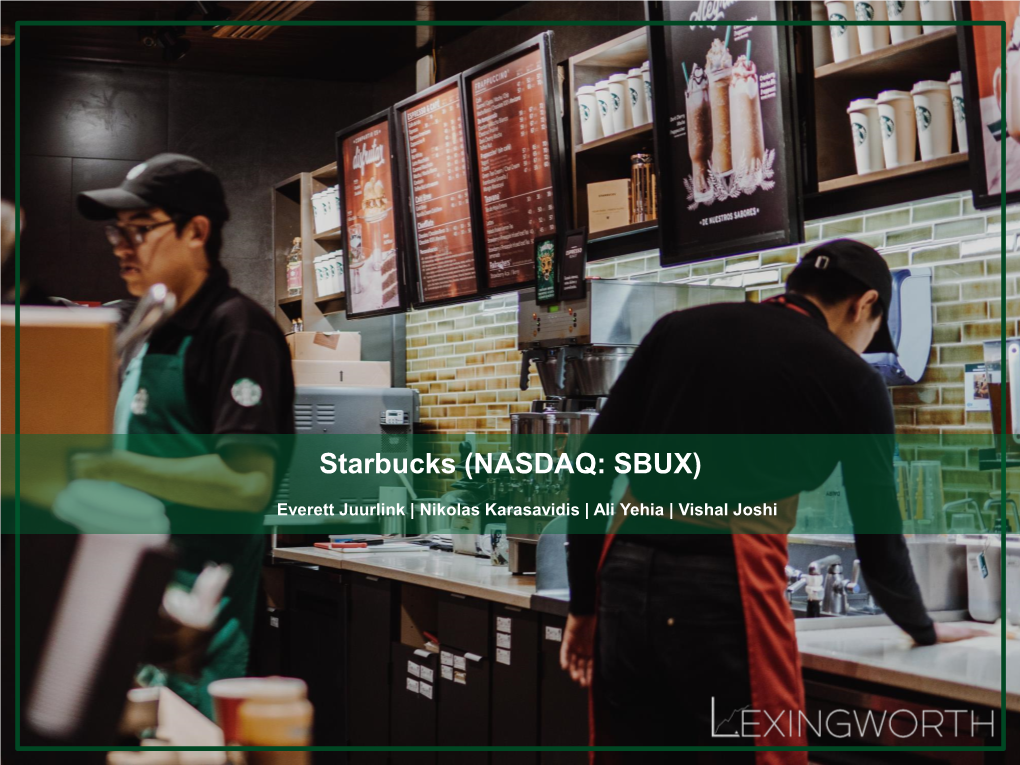 Starbucks (NASDAQ: SBUX)