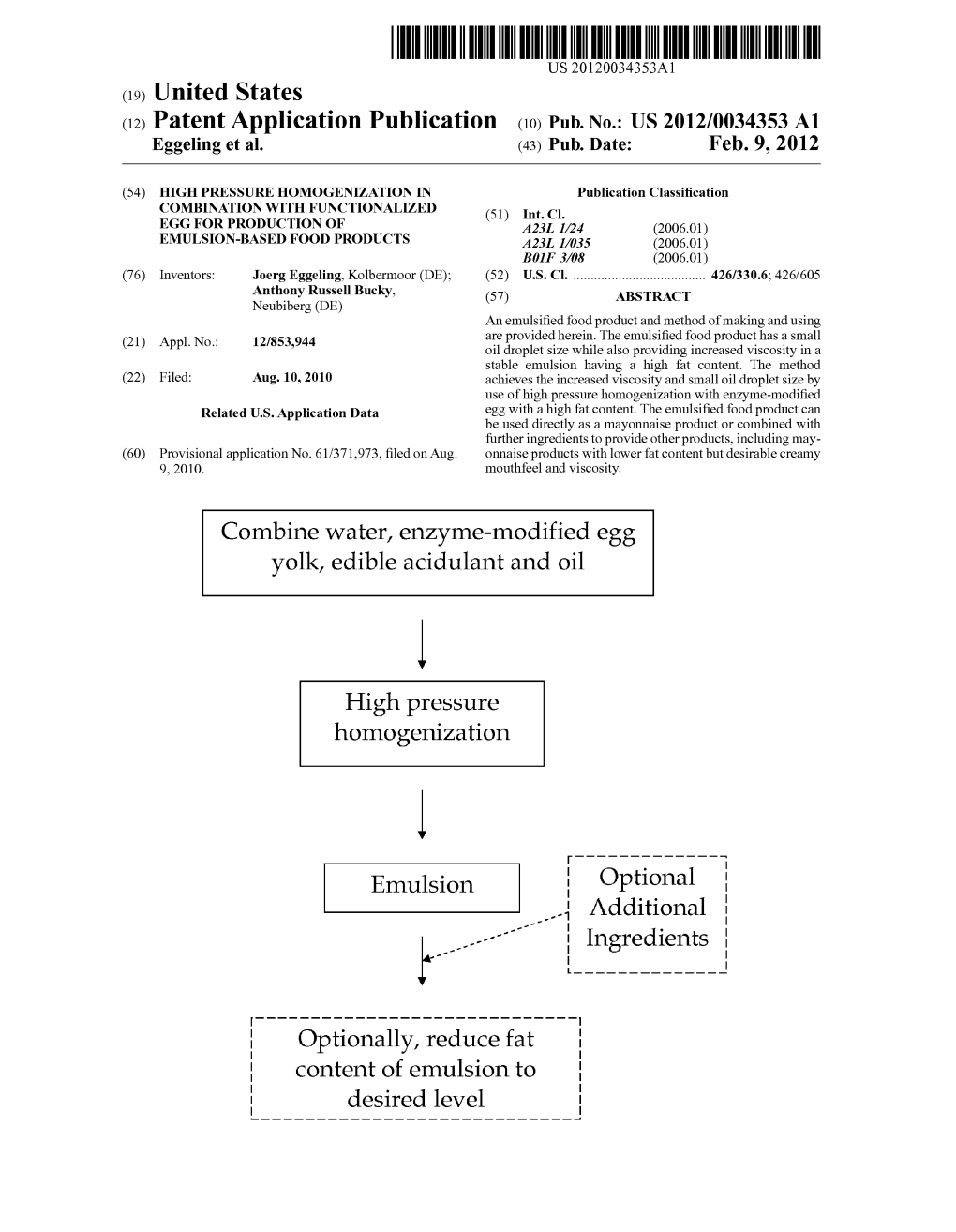 R Ingredients to Provide Other Products, Including May (60) Provisional Application No