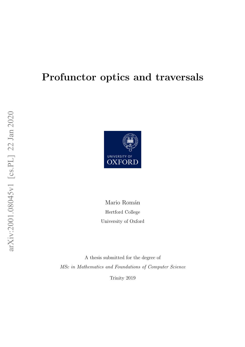 Profunctor Optics and Traversals