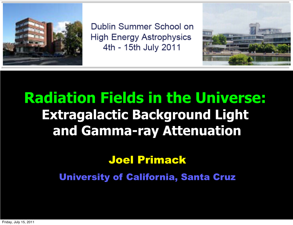 Analytic Models Are Consistent with These Lower Limits and with the Gamma-Ray Upper Limit Constraints