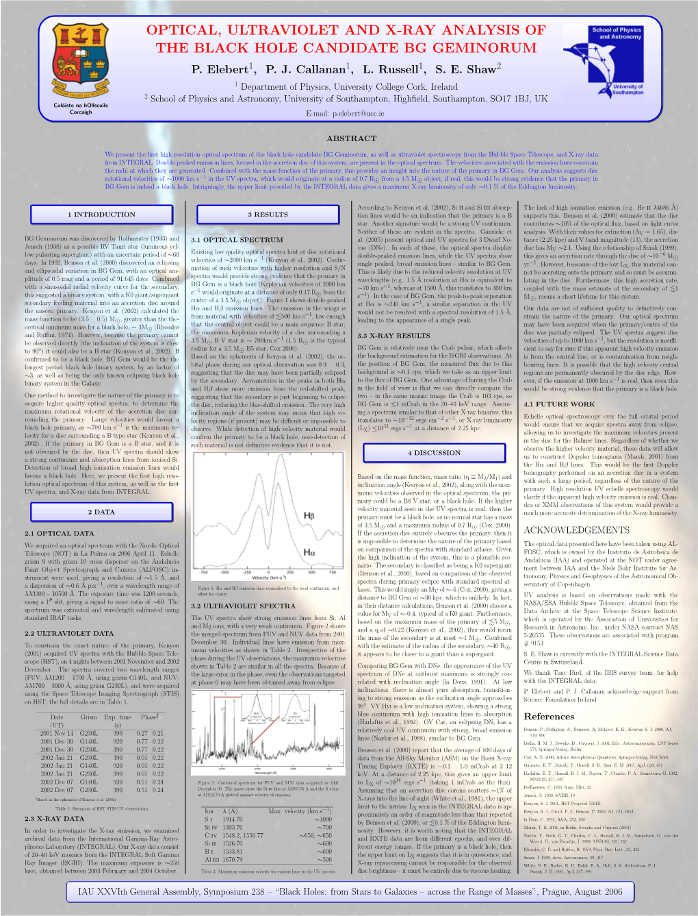 Elebert Et Al., 2007, IAUS, 238