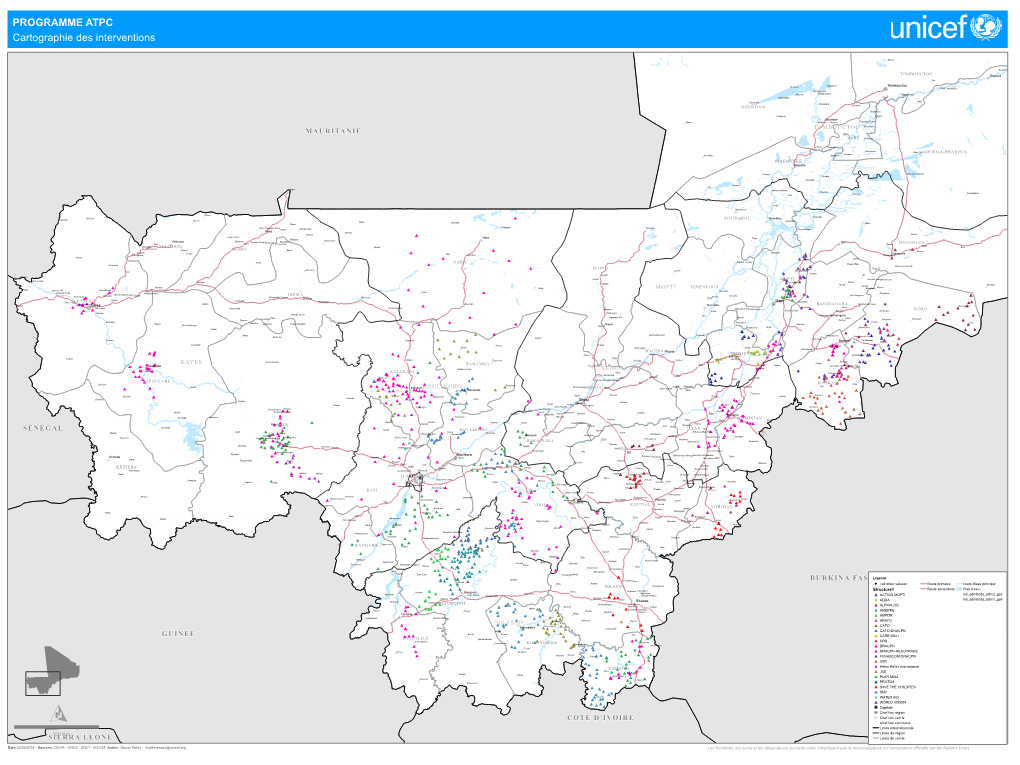 PROGRAMME ATPC Cartographie Des Interventions