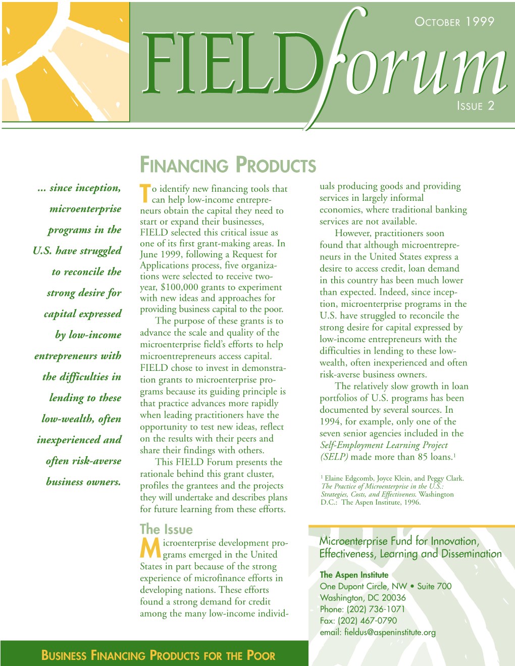 Financing Products