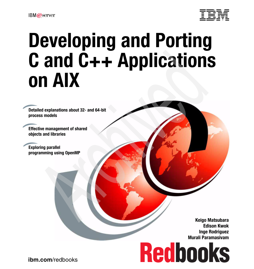 Developing and Porting C and C++ Applications on AIX