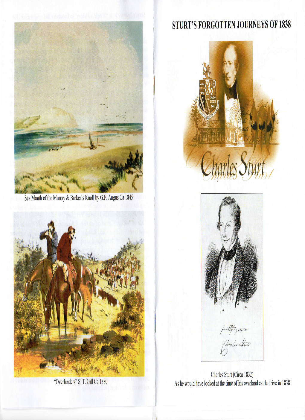 Sturt's Forgotten Journeys of 1838