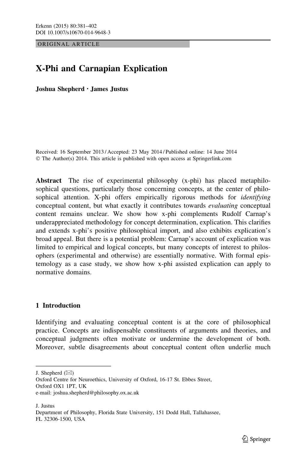 X-Phi and Carnapian Explication