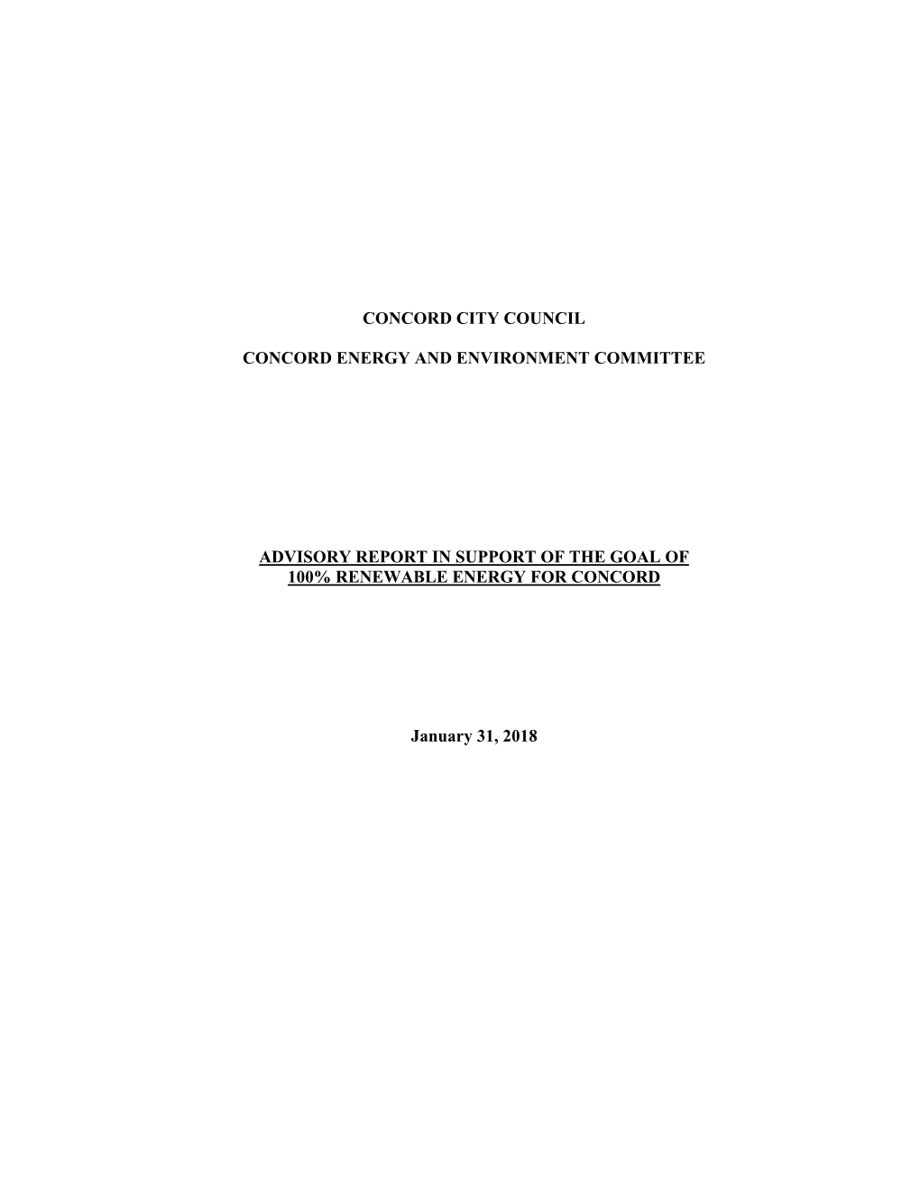 CEEC 100% Renewable Energy White Paper