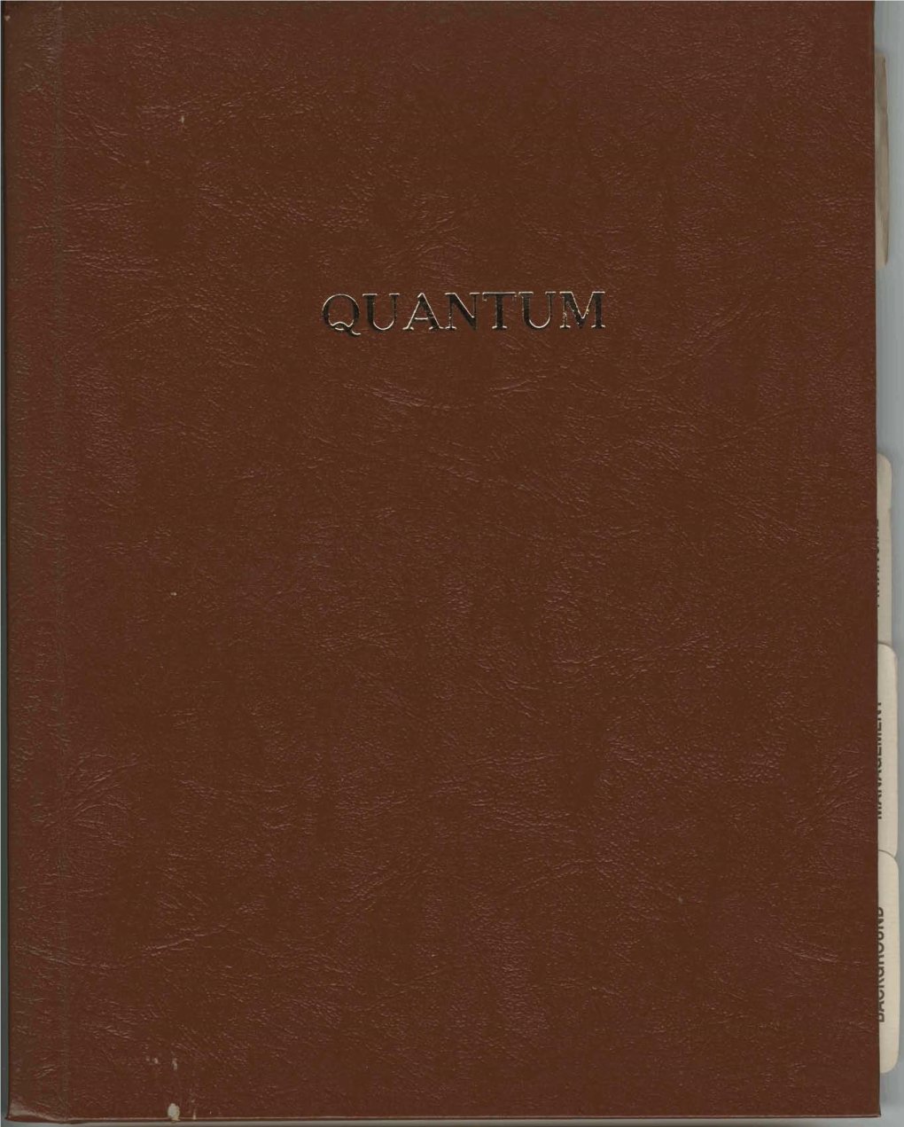 Quantum Reference Guide 1983