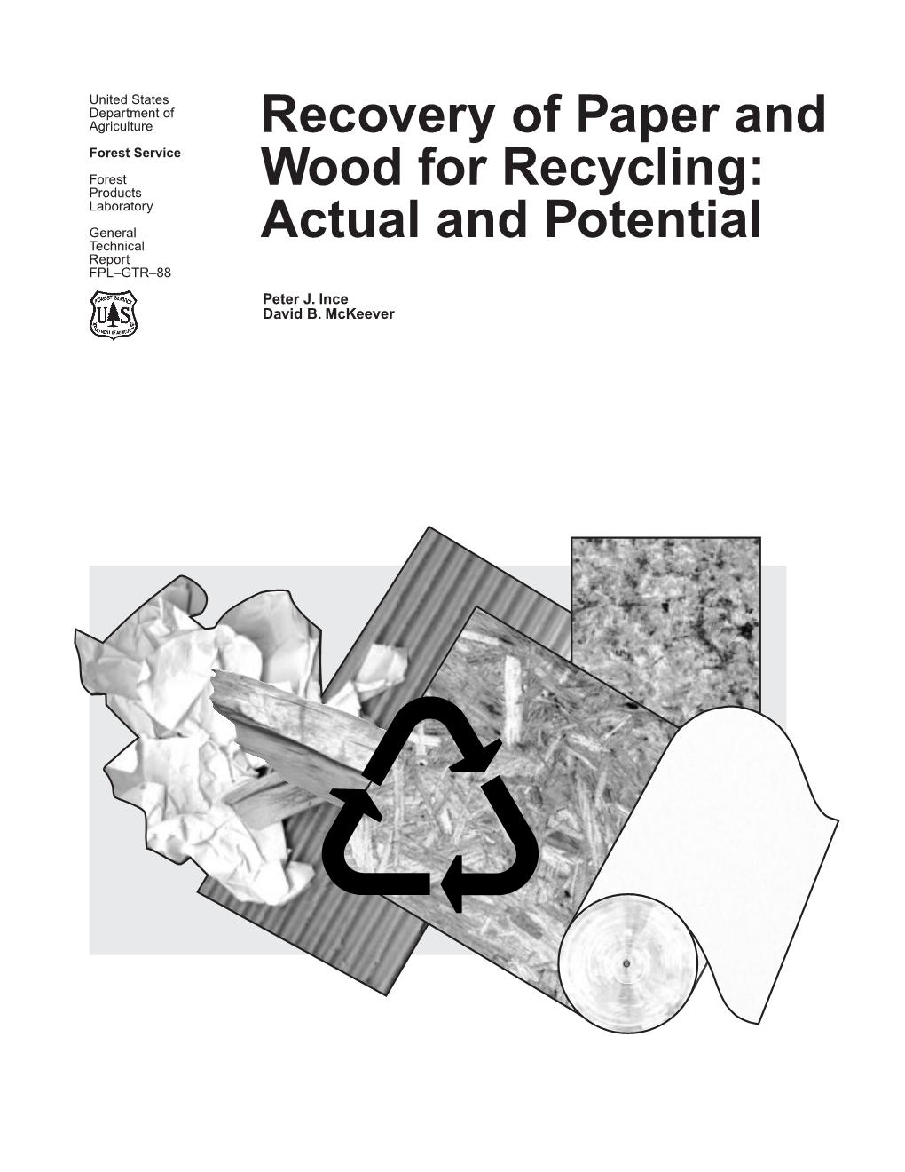 Recovery of Paper and Wood for Recycling: Actual and Potential