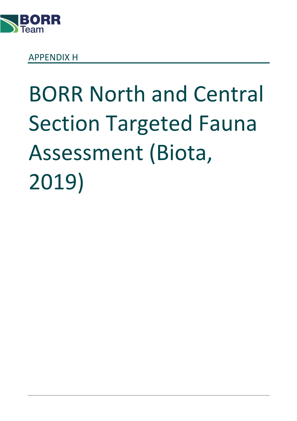 Targeted Fauna Assessment.Pdf