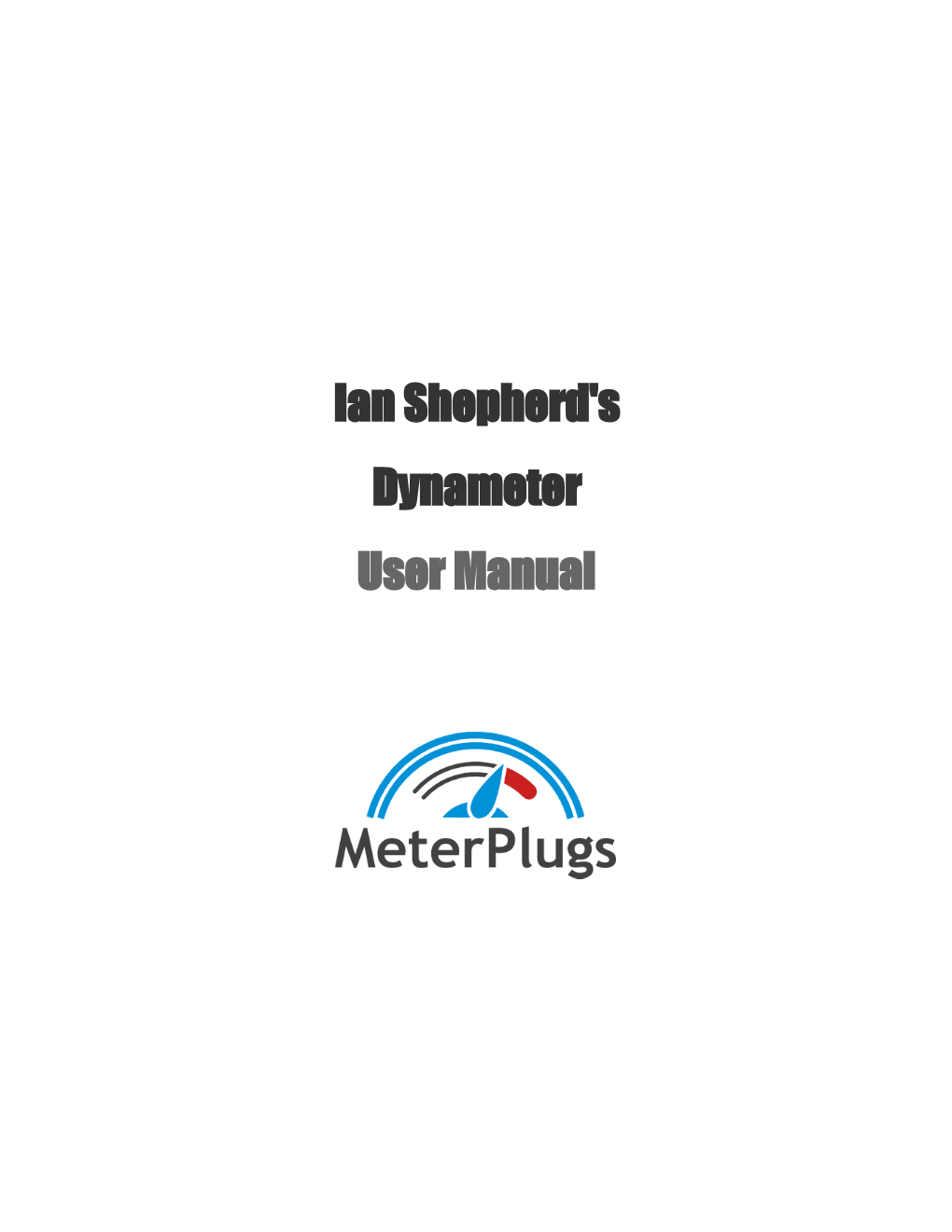 Ian Shepherd's Dynameter User Manual