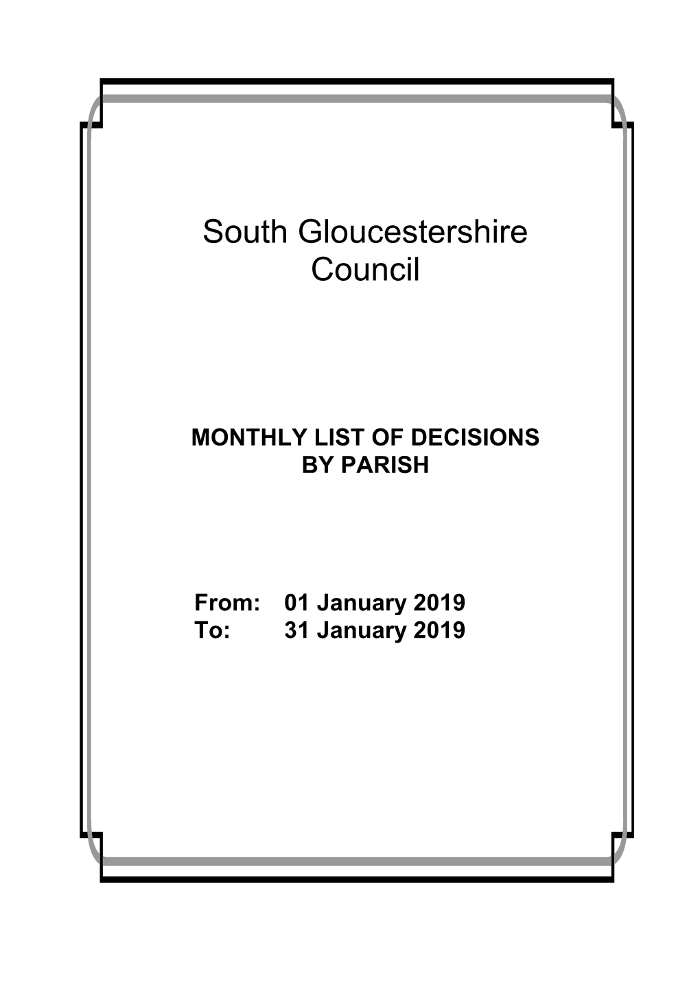 South Gloucestershire Council