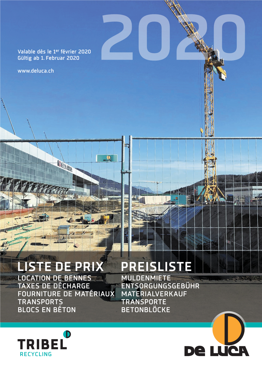 Preisliste Liste De Prix