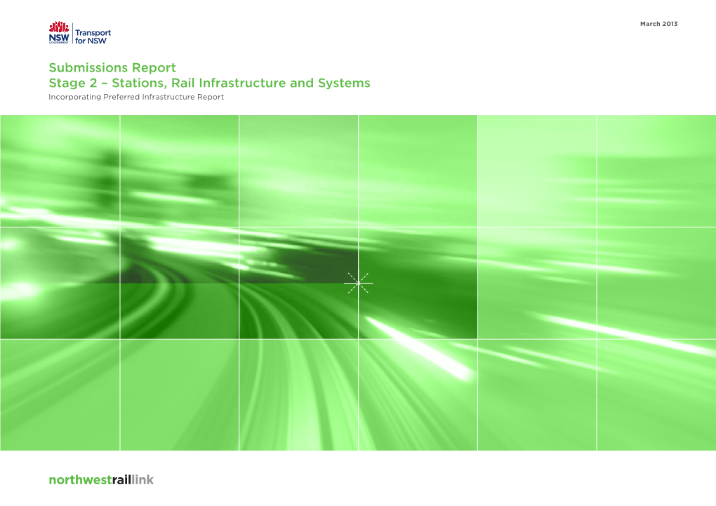 Stage 2 EIS2 Submissions Report