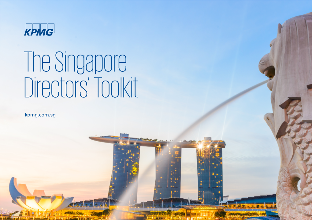 The Singapore Directors' Toolkit