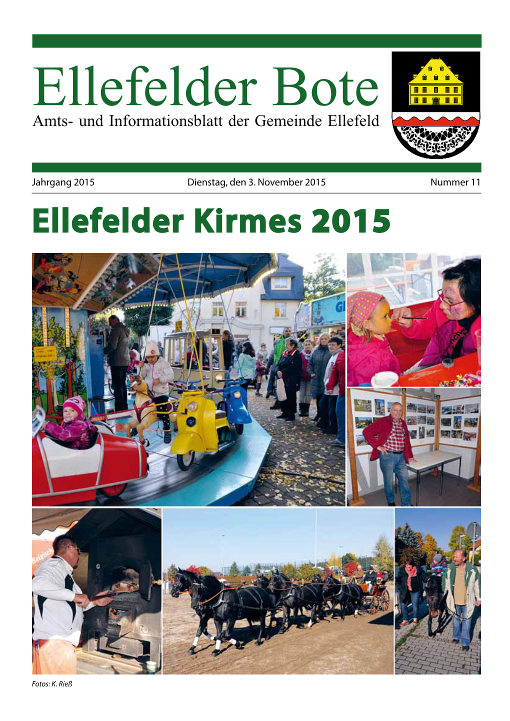 Ellefelder Bote Amts- Und Informationsblatt Der Gemeinde Ellefeld