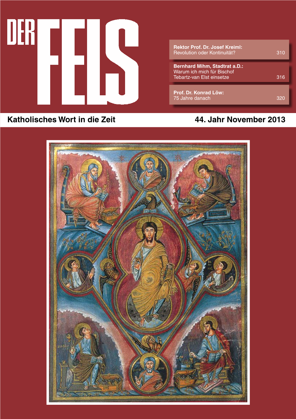 Katholisches Wort in Die Zeit 44. Jahr November 2013