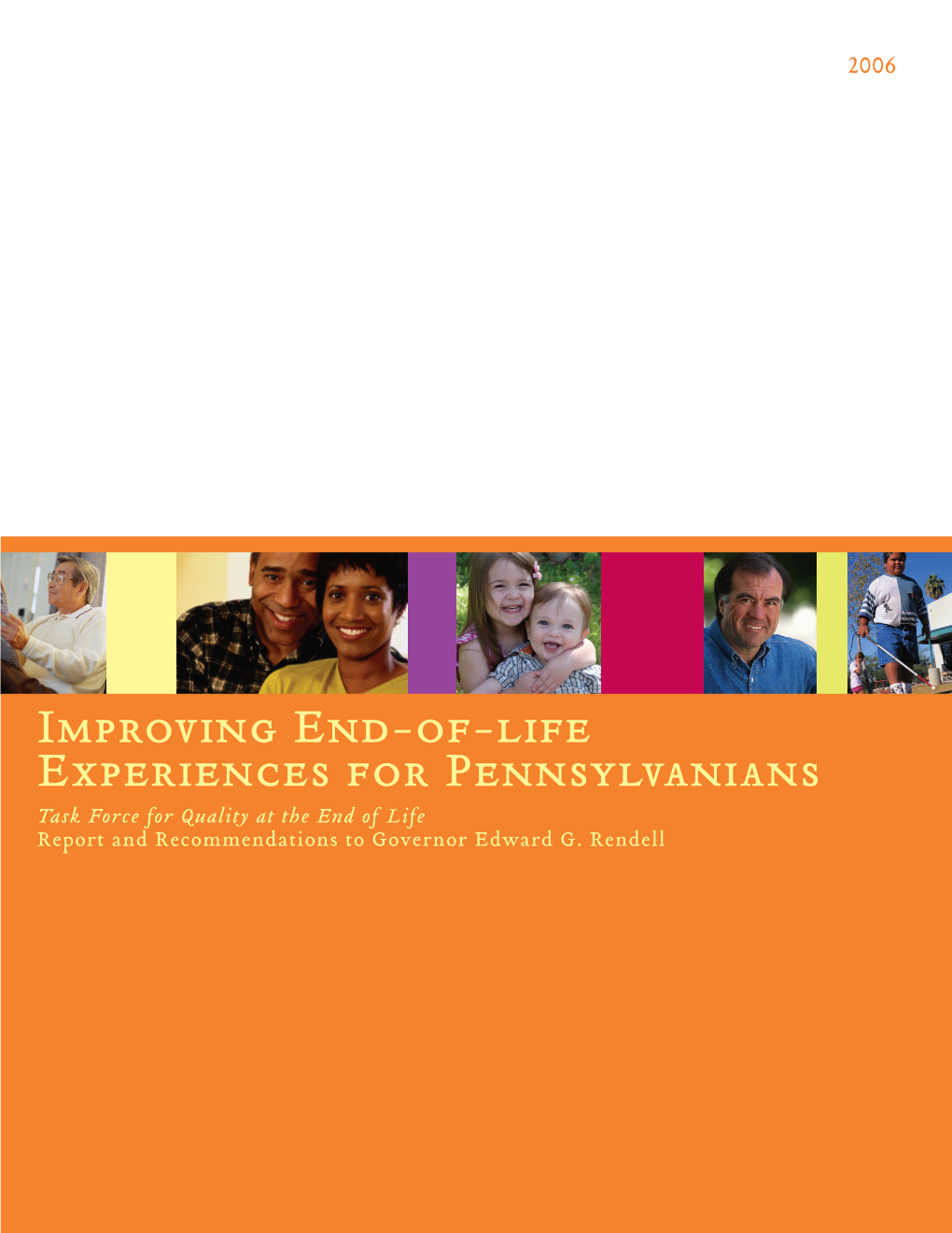 Improving End-Of-Life Experiences for Pennsylvanians