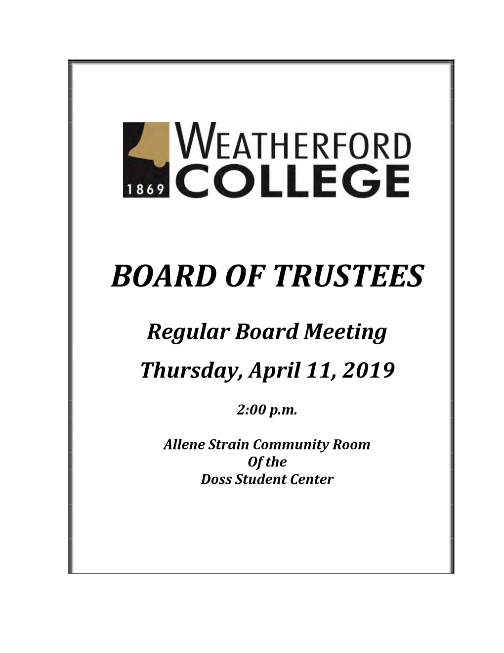 Board of Trustees