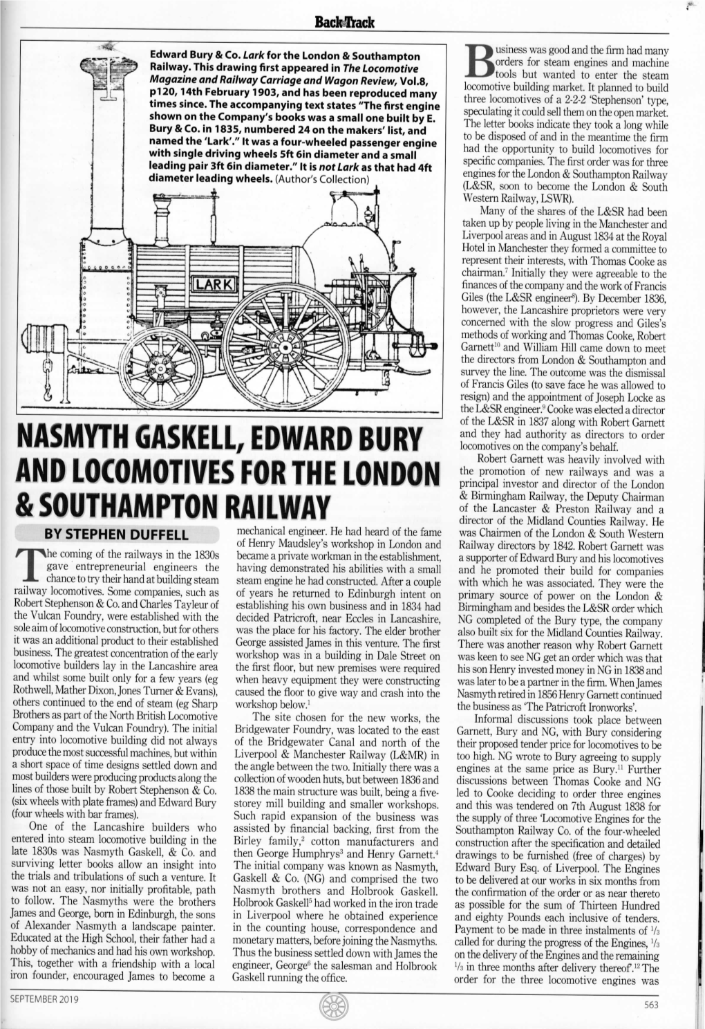 50UTHAM Director of the Midland Counties Railway