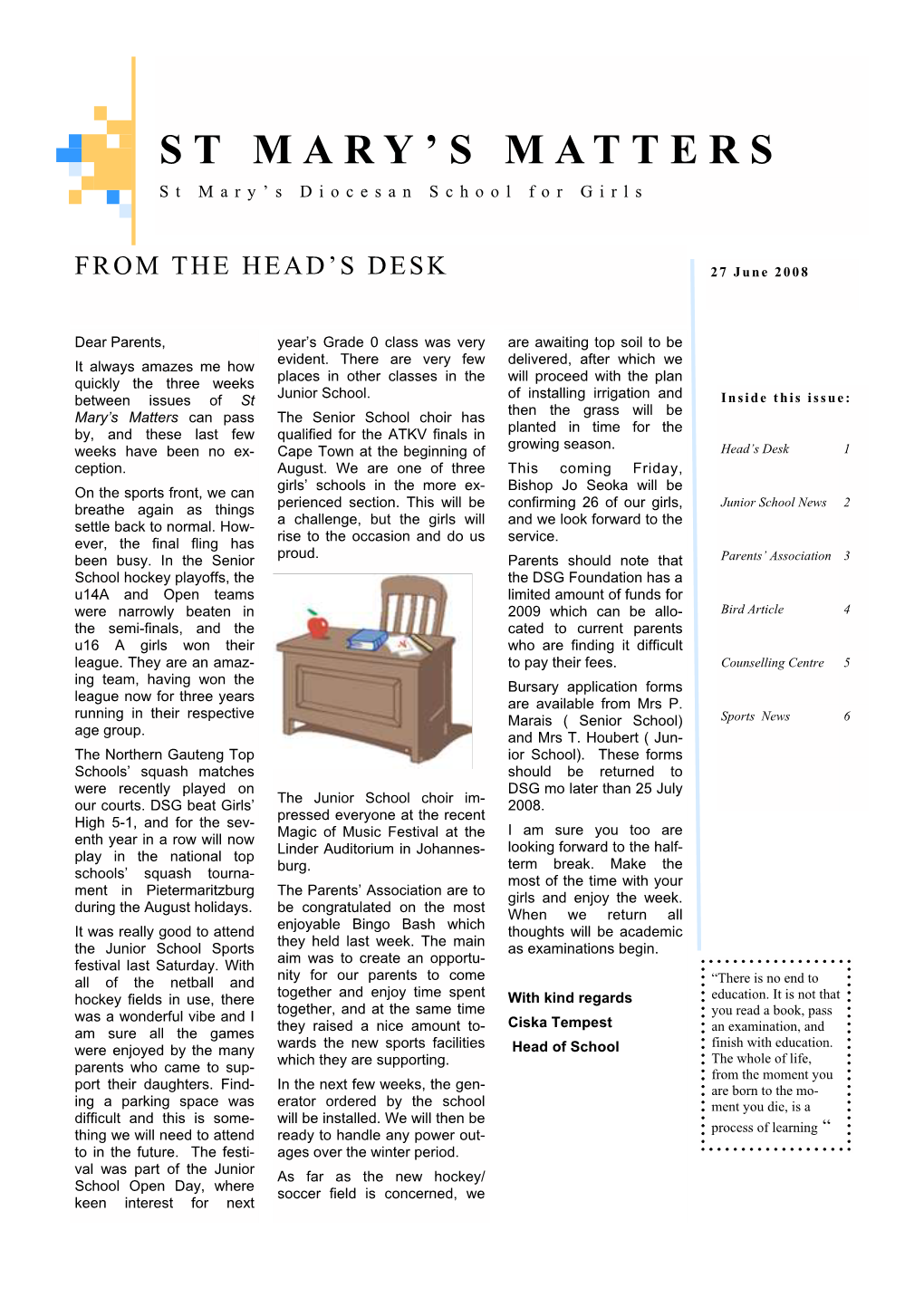 7Th Issue-27 June 2008